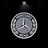 XDFMN1 Горячее 2026 Новое Для Benz 2 шт. Светодиодные лампы приветствия на двери автомобиля Логотип Эмблема Световая тень Призрачный свет Автоаксессуары Mercedes Benz W203Clase SL