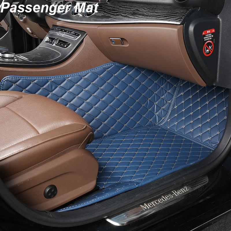 1 шт. кожаные автомобильные коврики на заказ для Volkswagen VW id4 2020 2021 2022 автомобильные аксессуары для интерьера Коврики для ног