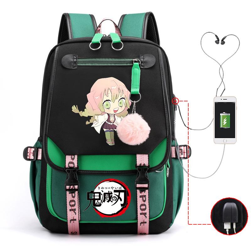 Истребитель демонов стол истребления призраков школьный рюкзак для ученика средней школы ученик начальной школы ученик средней школы