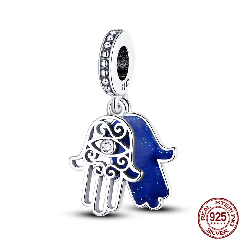 Lucky Charms 925 Silver Family Life Tree Pendant plata Charms Fits Bracelet Women Bead DIY Jewelry