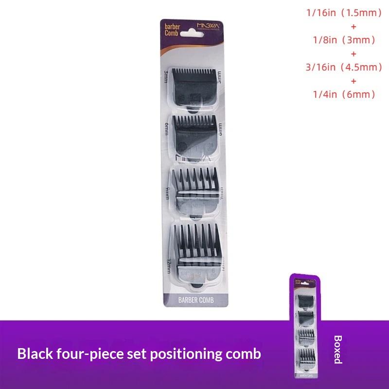 Universal Hair Clipper Limit Comb Set Wear-Resistant Easy to Install 1/2/3/4Pcs Trimmer Guards for Men Home Hair Cutting