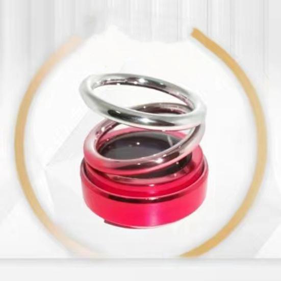 Автомобильный парфюм на солнечной энергии, ароматерапевтический диффузор, вращающийся на 360 градусов, освежитель воздуха, украшение приборной панели салона автомобиля