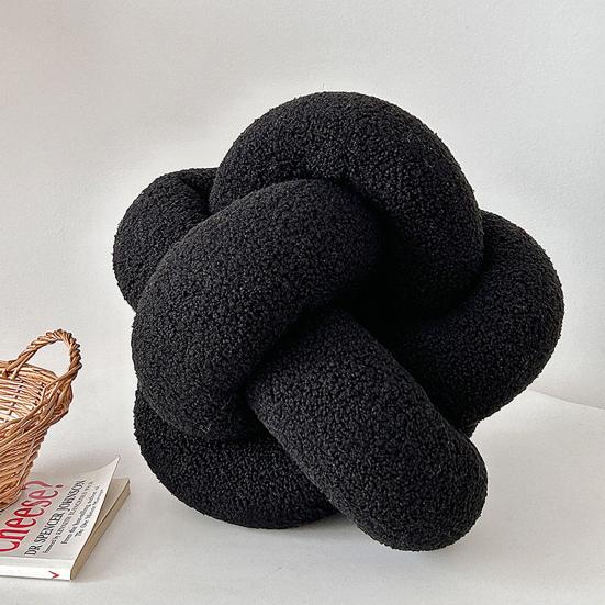 Подушка ручной плетеный узел круглый шарообразный плюшевый эластичный спальный диван-компаньон