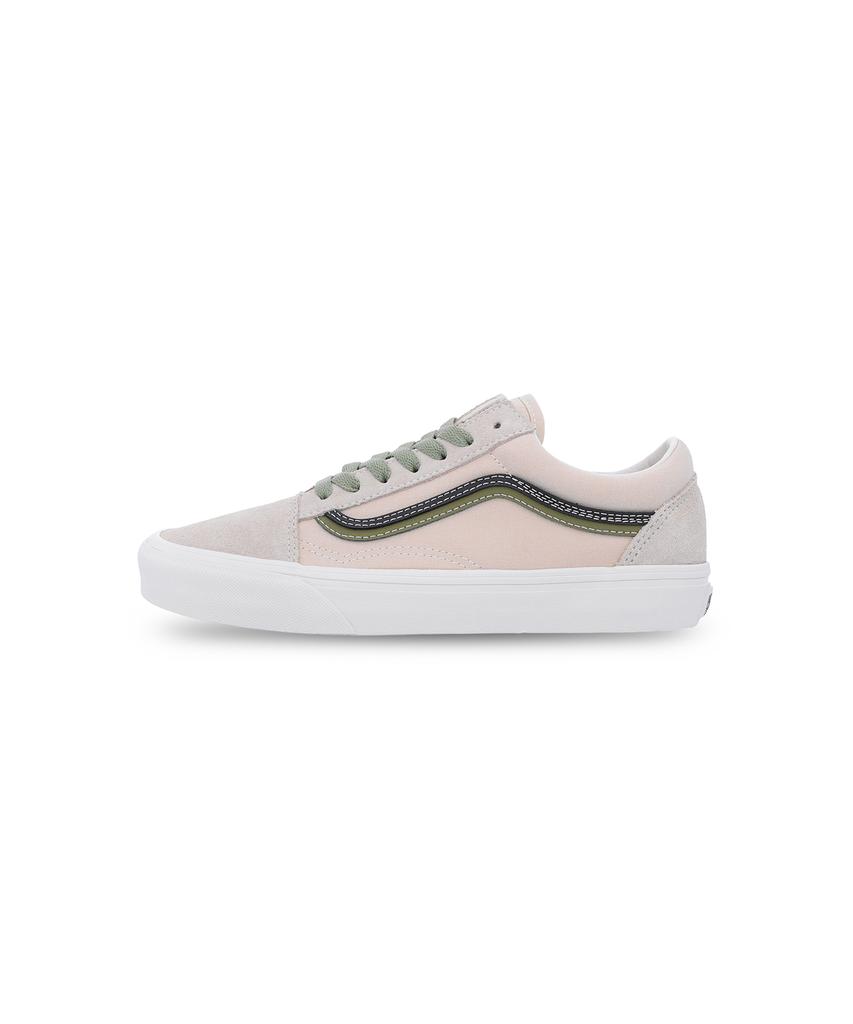 Vans Old School DS - Замша Кремово-синий: Холст Нейтральный Оливковый / Vn000Eg8Giw1
