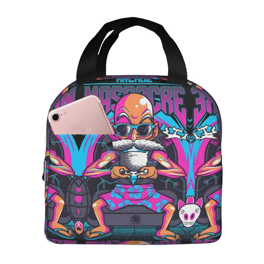 Custom Masters Roshis Lunch Bag Women Thermal Cooler Insulated Lunch Box for School