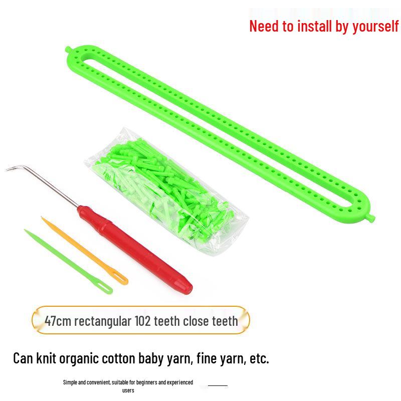 Набор для начинающего вязальщика: Инструменты для шарфа, шапки, свитера и пледа