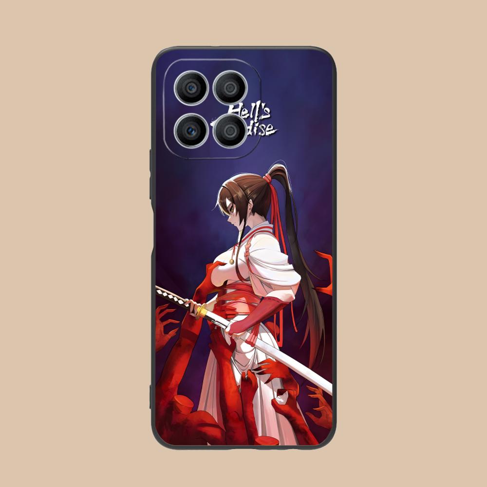 Чехол для телефона Hell's Paradise Sagiri для Honor 90 80 70 60 50 30 20 10 9 8 7 Pro S SE Lite 5G Мягкий ТПУ Ударопрочный Чехол