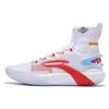 Li Ning Flash 9 Ultra Fabric Synthetic Leather Shock Absorption Anti-Slip Wear-Resistant High-Top Basketball Shoes Men Basketball Shoes ABAT013-5