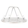Foldable Stainless Steel 4-Slice Toaster Rack for Outdoor Camping and Picnic Barbecues