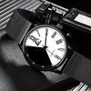 Fashion Mens Watches Casual Quartz Wrist Watch for Men Luxury Business Black Watch Male Clock