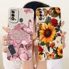 For Itel P37 Pro Vision 2Plus Phone Case Cute Rabbit Liquid Soft Silicone Bumber Shell For Itelp37 Capa Vision2s Back Cover