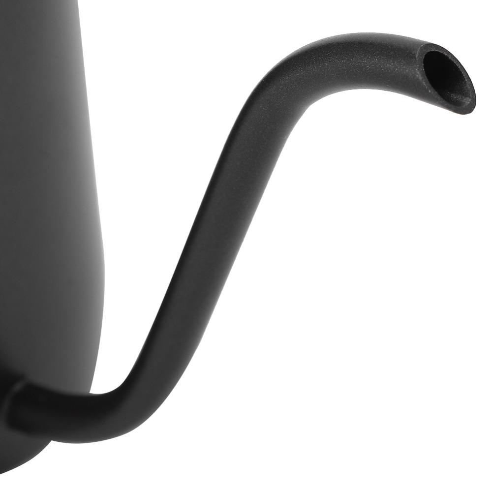 NonStick Coating Gooseneck Coffee Kettle Fine Pointed Spout Pour Over Kettle Coffee Making