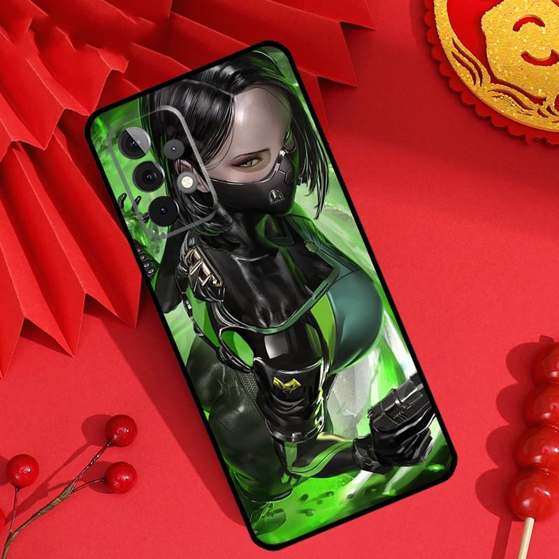 Игровой чехол Valorant для Samsung Galaxy M15 M55 M31 M13 M11 M12 M14 M06 M16 M36 M56 M53 M32 M52 M35 M34 M54