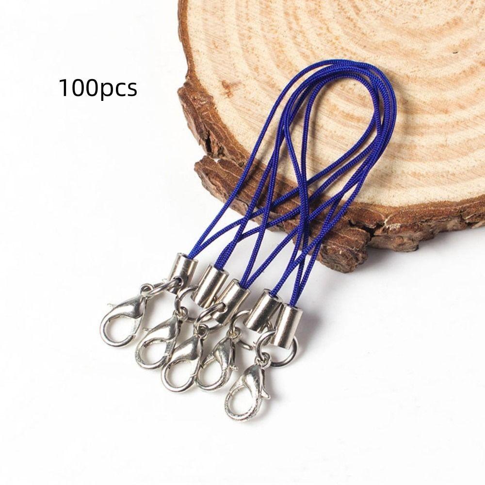 Parts Cord Mobile Phone Rope Lanyard Rope Handmade Materials Making Keychain DIY Craft Pendant