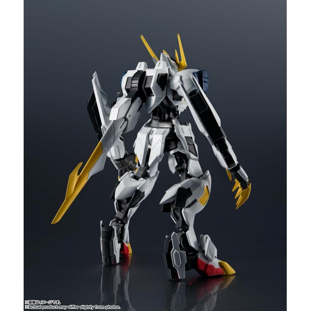 GUNDAM UNIVERSE Мобильный костюм Gundam Iron-Blooded Orphans ASW-G-08 Gundam BARBATOS LUPUS REX GUNDAM BARBATOS LUPUS REX подвижная фигурка из окрашенного пластика ABS и ПВХ