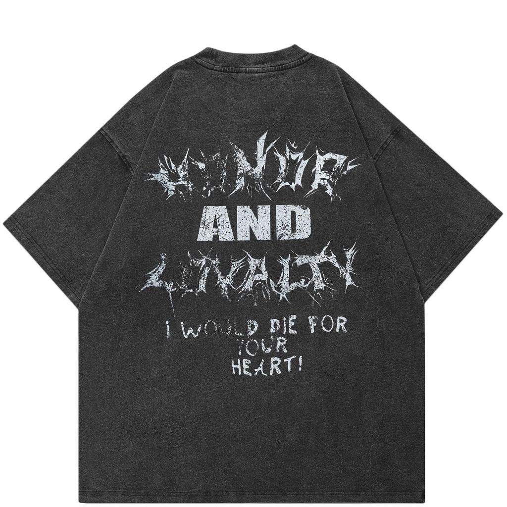 Уличная футболка с рисунком «Туннель времени» с обеих сторон, черная хлопковая футболка, топы унисекс, футболки, летняя футболка с короткими рукавами