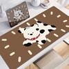 MousePad Oversized Girl Simple HighEnd Thickened Desk Pad Computer Desk Pad Striped Cute Cartoon Puppy Foldable  ScratchProof
