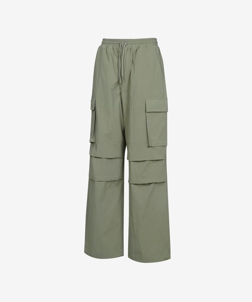 GRANDE LINE Pintuck Wide Cargo Pants