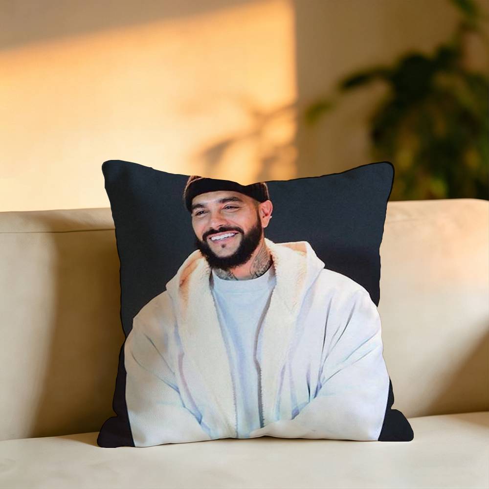 Pop Rapper TTimati Pillow Case Square DoubleSided Sofa Cushion Cover Bedroom Bedside Pillow