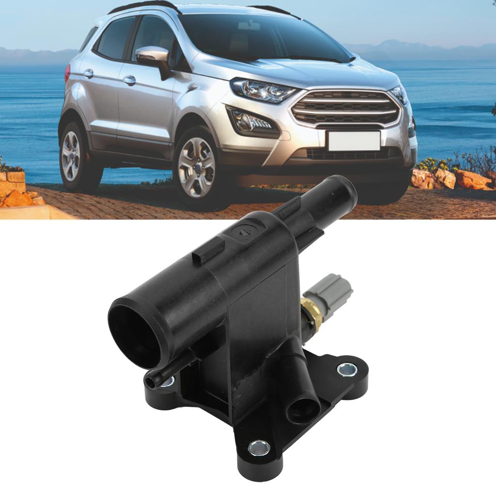 Engine Coolant Water Outlet Thermostat Assembly CP9Z8K556B Replacement for Focus 2.0L 2012‑2018