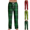 Pajama Pants Sleepwear Casual Drawstring Elastic Waist Pants Comfy Straight Yoga Loose Trousers