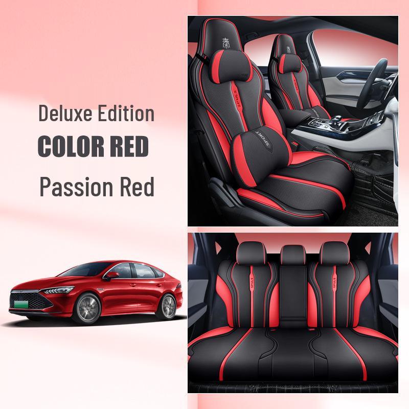 Кожаная подушка на сиденье CKX Sports для BYD Qin PLUS - Всесезонный чехол