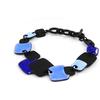 [H8343] - Designer Bracelet 'Nora' Blue Black