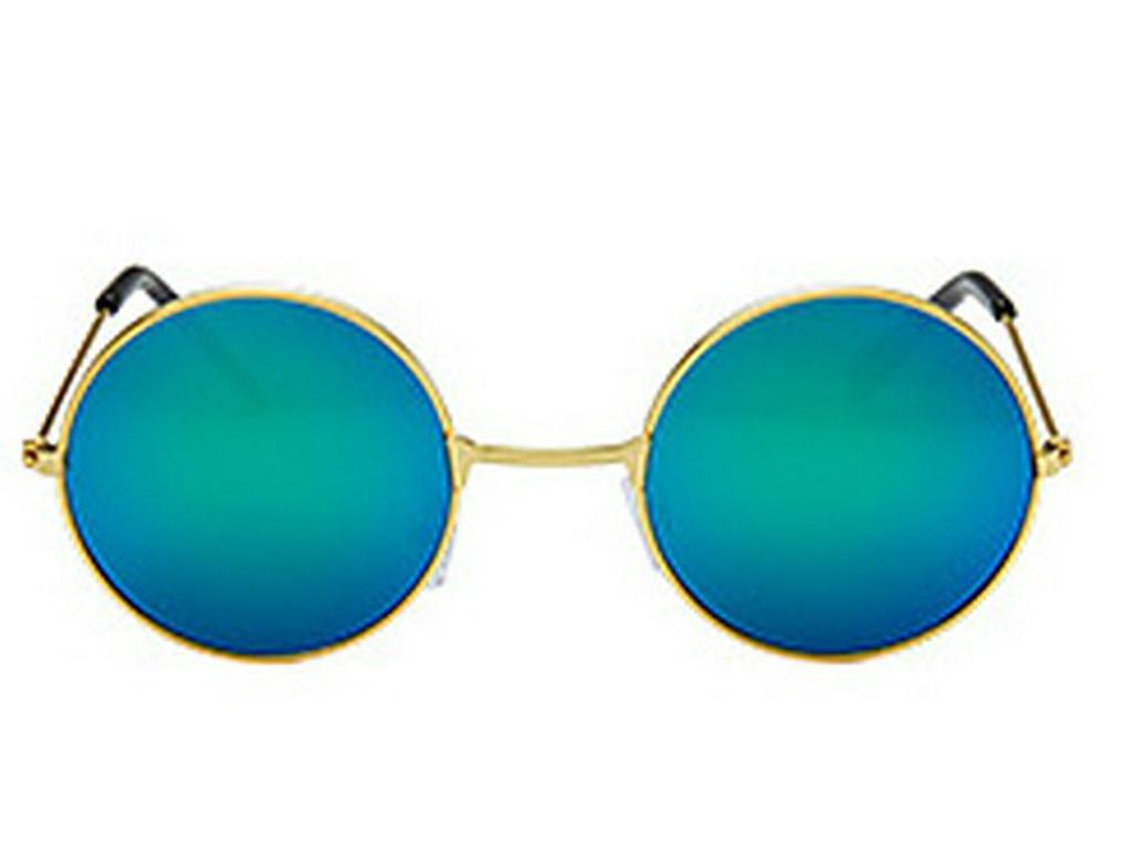 Retro Round Frame Sunglasses for Kids: Colorful Reflective Lenses for Boys, Girls, and Babies.