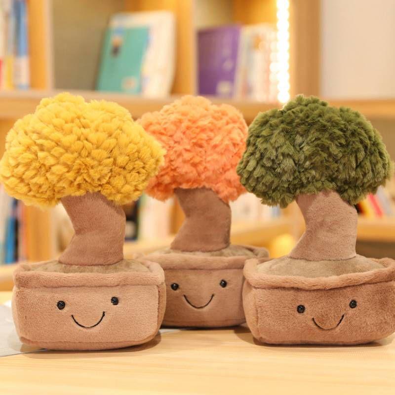 Jellycat Inspired Multicolor Fortune Tree Plush Pillow Doll