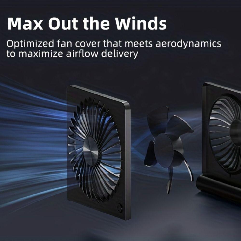 Lightweight Small USB Fan Folding Ultra-thin Mini Fan Table Fan Desk Fan Office