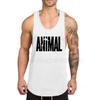 Muscleguys Брендовая одежда для бодибилдинга, топы для фитнеса, мужские майки-стрингеры с принтом, жилет для тренировок, майка для тренажерных залов