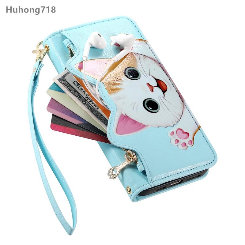 For Redmi 10 Prime 2022 10C 11A 12 13 13C 13R 14C 14R 15 15C K70 Pro 4G 5G Case Flip Leather Zipper Coin Purse Wallet Cover Multi Card Slots