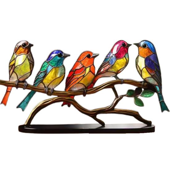 Практичная скульптура птицы, удобное прикосновение, изысканная декоративная