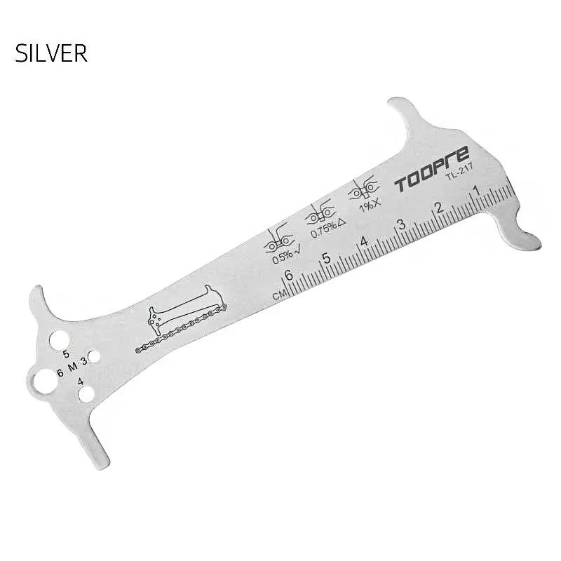 Bicycles Chain Wear Indicators Checker Cycling Chain Gauge Measurement Ruler Road Bike Chain Repair Tool Enduring