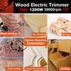 Электрический триммер 30000 об/мин Электрический ручной кромочный триммер-фрезер для дерева и ламината Набор для фрезерования пазов 1200 Вт