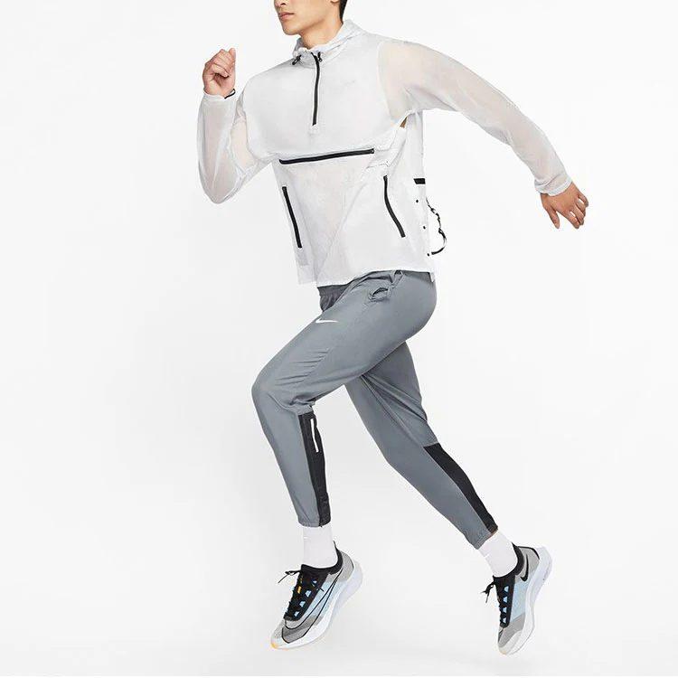 Nike Мужская ветрозащитная ветровка Белая CU5537-043