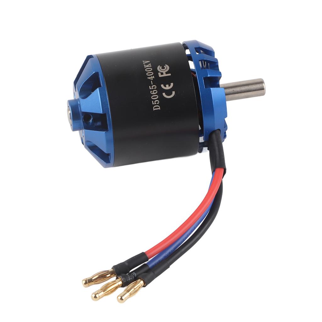 Бесщеточный двигатель RC 5065 400KV 1600W с разъемом типа «банан» 4,0 мм для деталей для модернизации радиоуправляемых самолетов