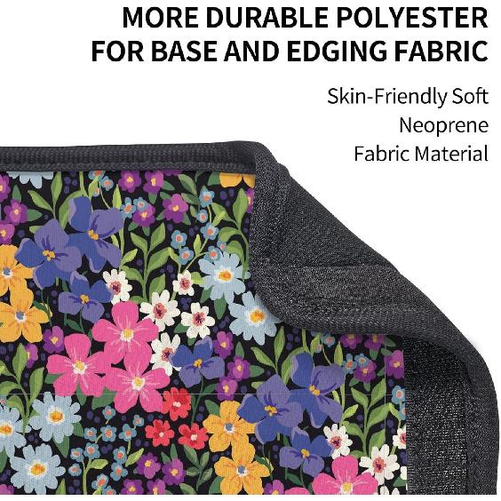 Cute Floral 2PCS Car Seat Belt Cover Pad,Comfortable Soft Colorful Flower Seatbelt Shoulder & Neck Protection Cushion, Car Accessories Interior,Cars