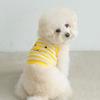 Cute Clown Bear Striped Suspender Pet Dog Dog Summer Spring Thin Poodle Teddy Small Dog Puppy Puppy