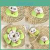 Cute Traditional Festival Zongzi Plush With Pp Cotton Filling Toy Keychain