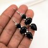Black Spinel Earrings, 925 Solid Sterling Silver Earrings Handmade Gemstone Jewelry, Gifts For Wife Brand New Earrings