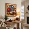 Handmade DIY Pearl Bead Art Set With Frame Christmas Decor  Home Decoration