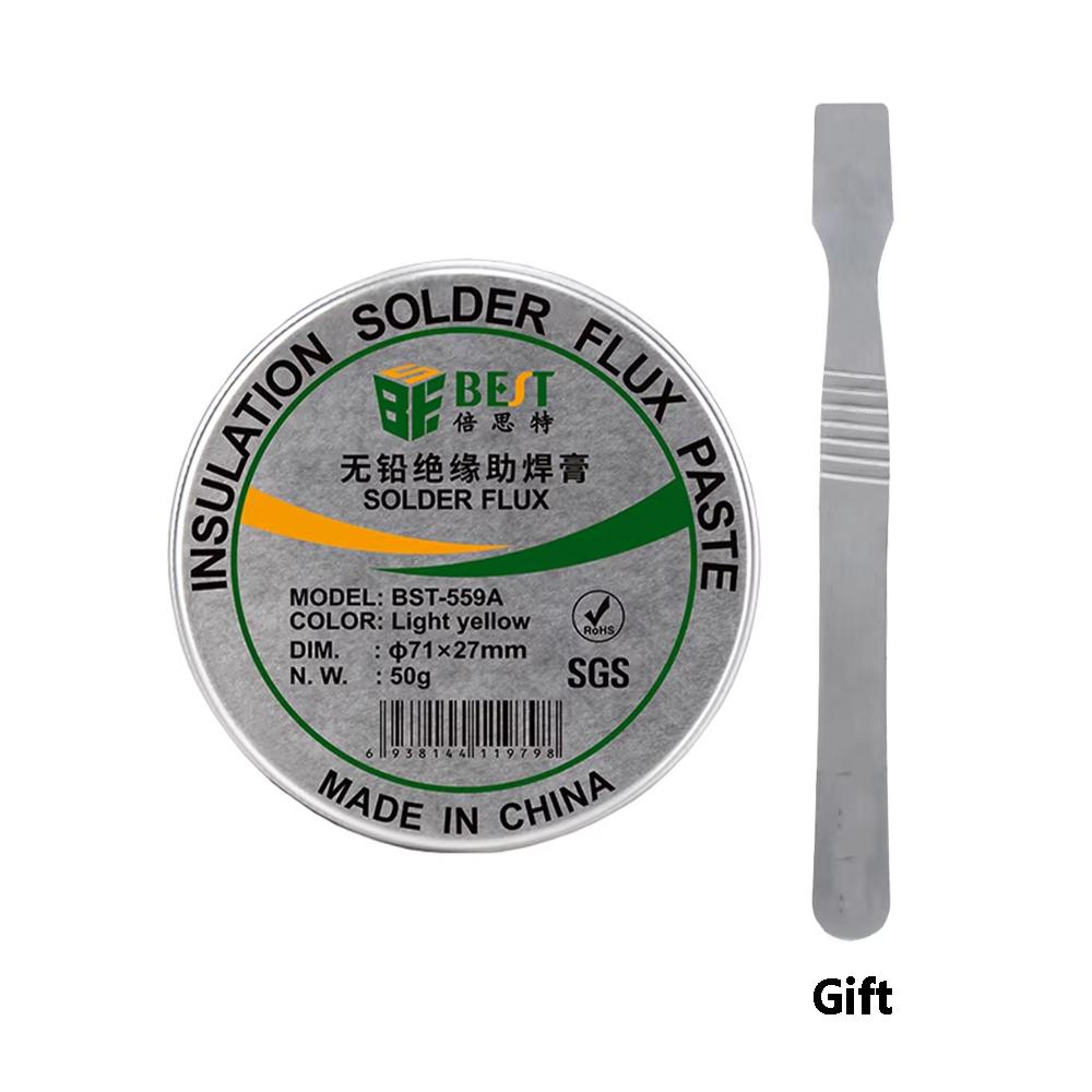Insulation Solder Paste Flux 30/40/50/100g Lead Free Fluxs For Soldering BGA PCB IC Parts Welding Flux Soldering Gel Tool