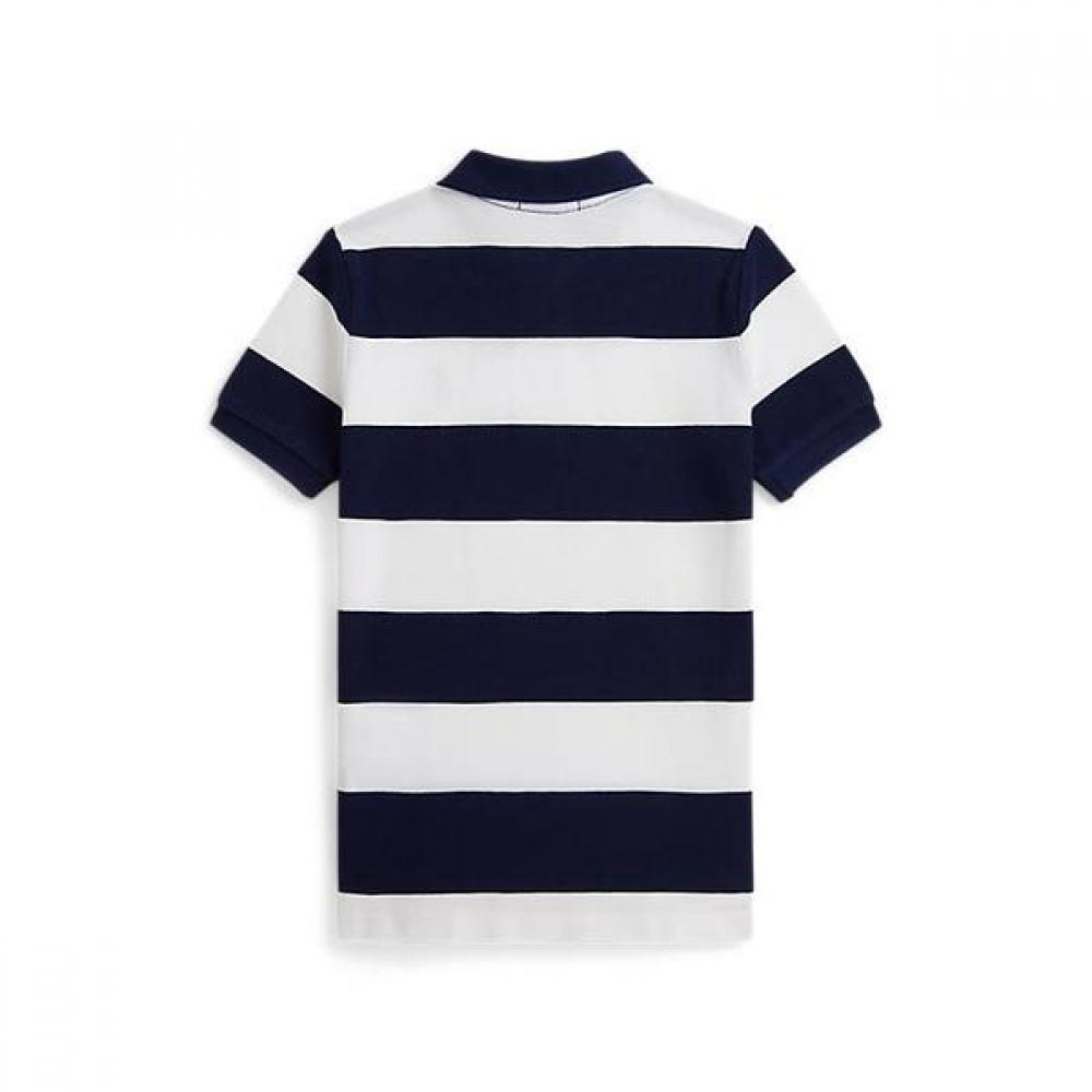 Polo Ralph Lauren Boys 2 7 Years Stripe Cotton Mesh Polo Shirt