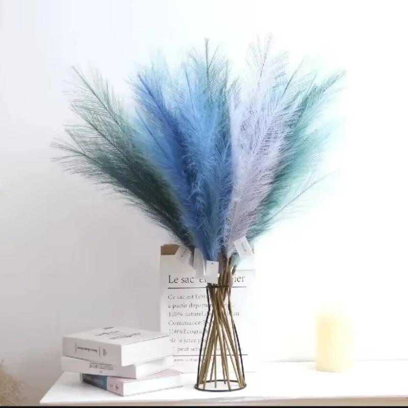 Top Quality Pampas Grass Imitation Reeds for Home Window Decor Wedding Supplies New Arrival Window Decorative Reeds