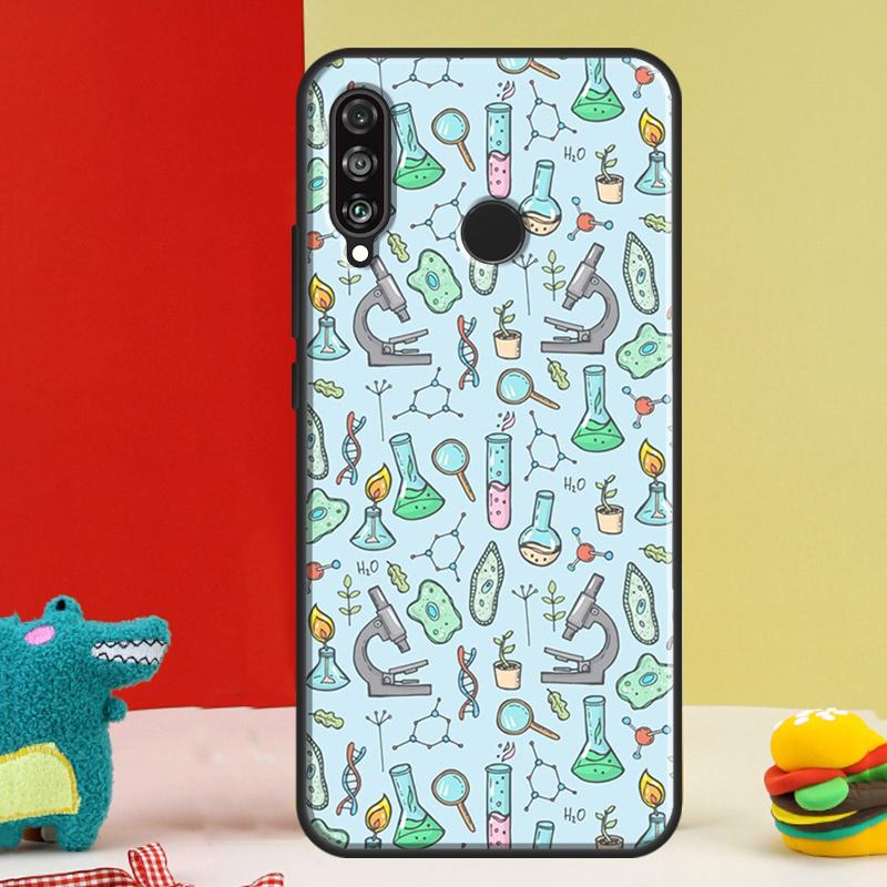 Биология и Химия Для Huawei Nova Y91 Y90 Y60 Y70 Y72 Y61 9 10 SE 12i 12s 11i 5T P60 Pro P20 P30 P40 Lite Чехол