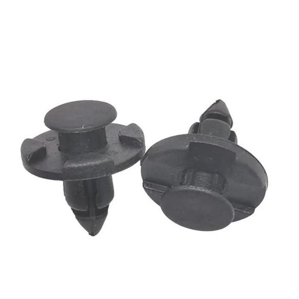 10 шт. 01553-09321 Пластиковые фиксирующие клипсы для крыла с отверстием для Nissan Infiniti