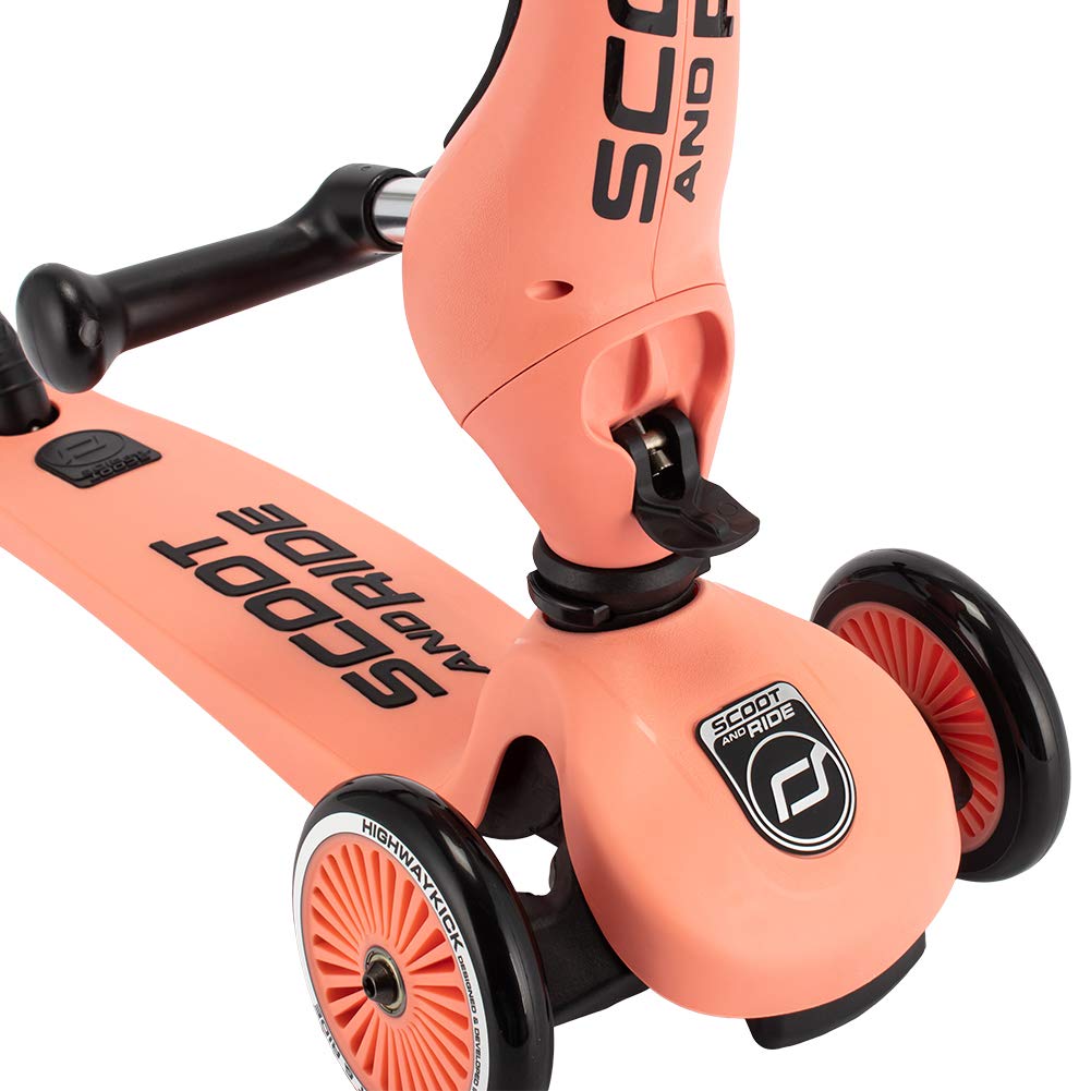 Детский самокат Highwaykick1 96353 Персиковый Scoot&Ride [Б/у]