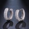 European and American Trendy Zirconia Ear Cuffs - Cold Style, High-End Fashion Earrings for Women