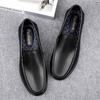 Fashion New Summer Breathable Original Quality Casual Loafers Men Fashion Lightweight Soft Formal Office Business Genuine Leather Shoes